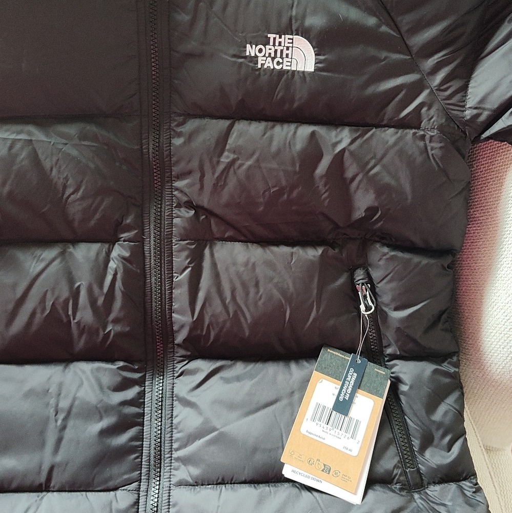 The North Face Black Down Jacket Hoodie